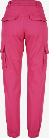 Effilé Pantalon cargo Urban Classics en rose