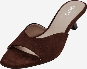 Sandalo 'Treasure Mule' di EDITED in marrone: frontale