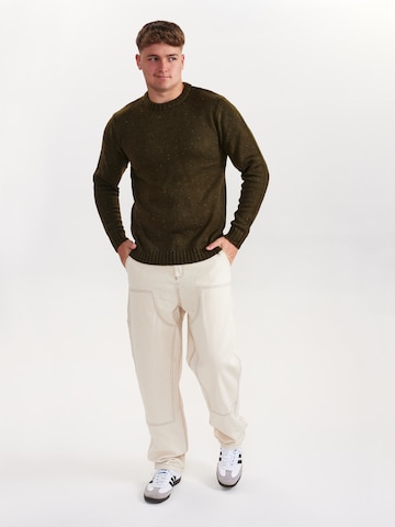 Dxnmxrk Pullover 'DXEbrahim' in Grün