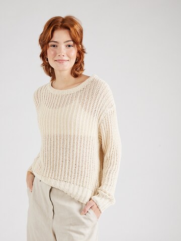 AMERICAN VINTAGE Pullover 'Yamik' i beige: forside