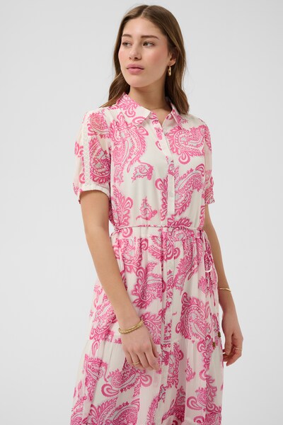 Cream Kjole i 34 i fuchsia, Produktvisning