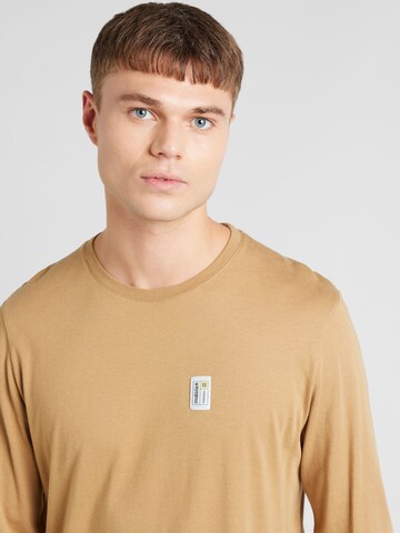 Maloja Functioneel shirt 'Stramentizzo' in Beige