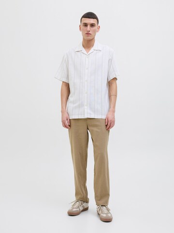 JACK & JONES regular Bukser 'JJStace Breeze' i brun