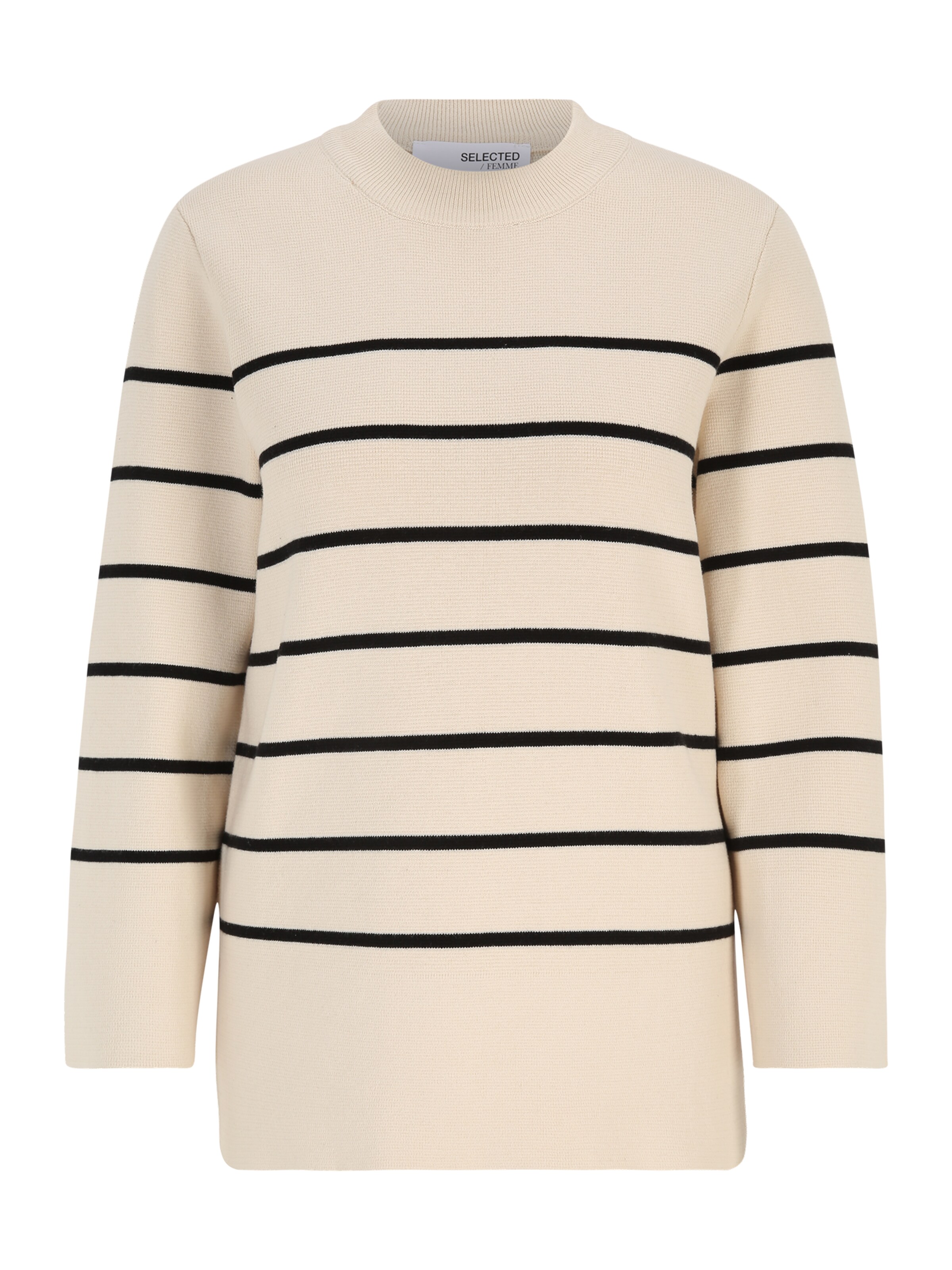 Selected Femme Tall Pullover i beige: forside