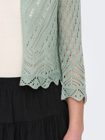 JDY Knit Cardigan 'Sun' in Green