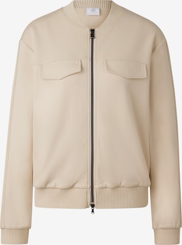 BOGNER Sweatjacke 'Nika' in Beige: Vorderseite