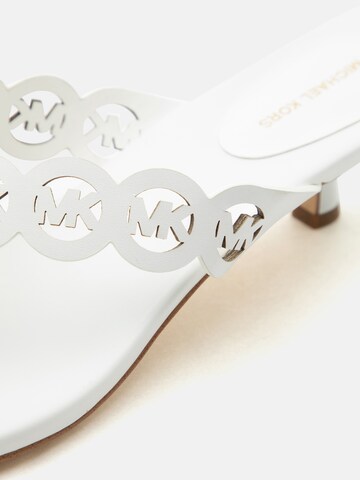 MICHAEL Michael Kors Klipklappere 'JANIE' i hvid
