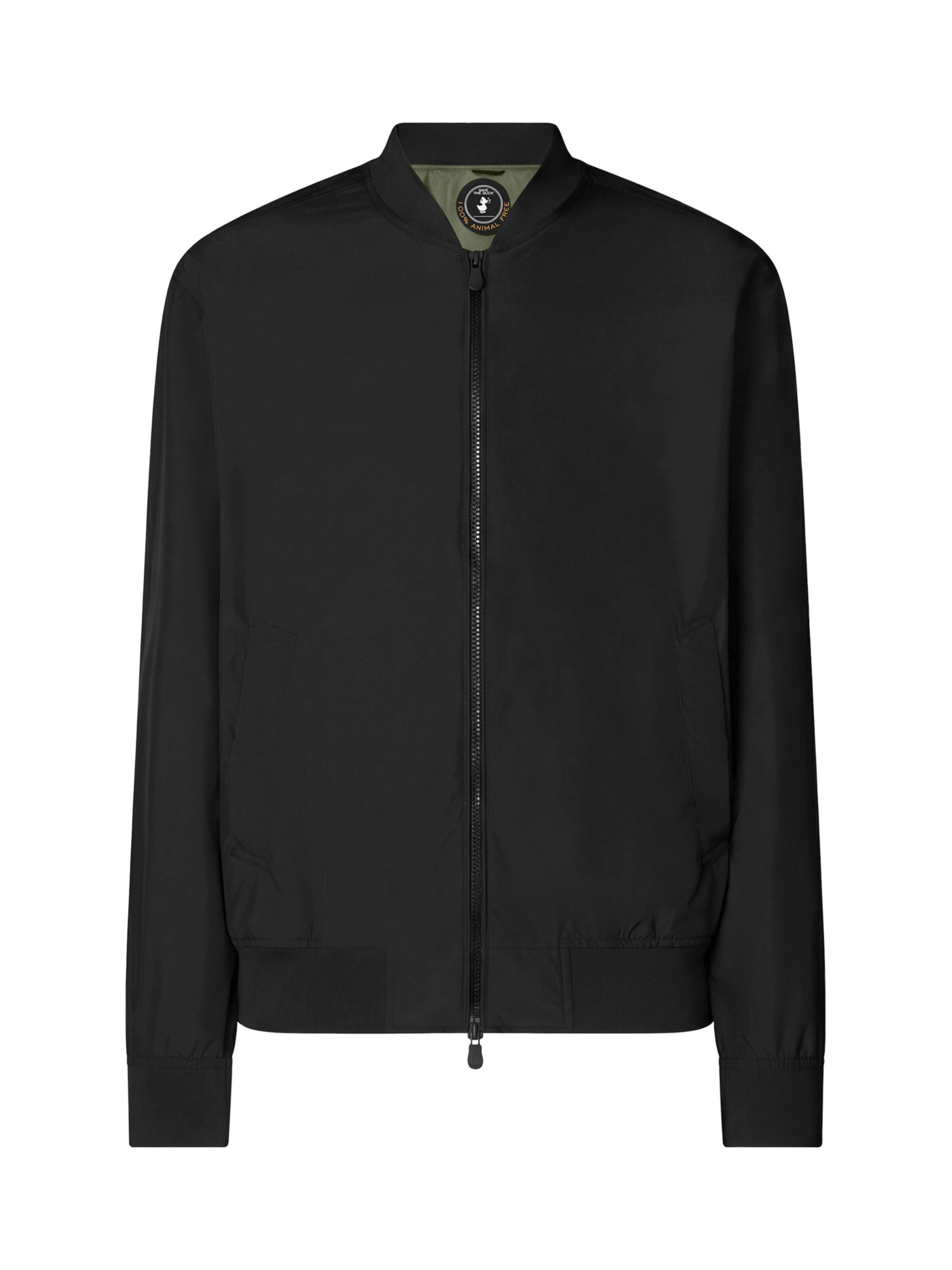 SAVE THE DUCK Between-season jacket 'Olen' in Black: front