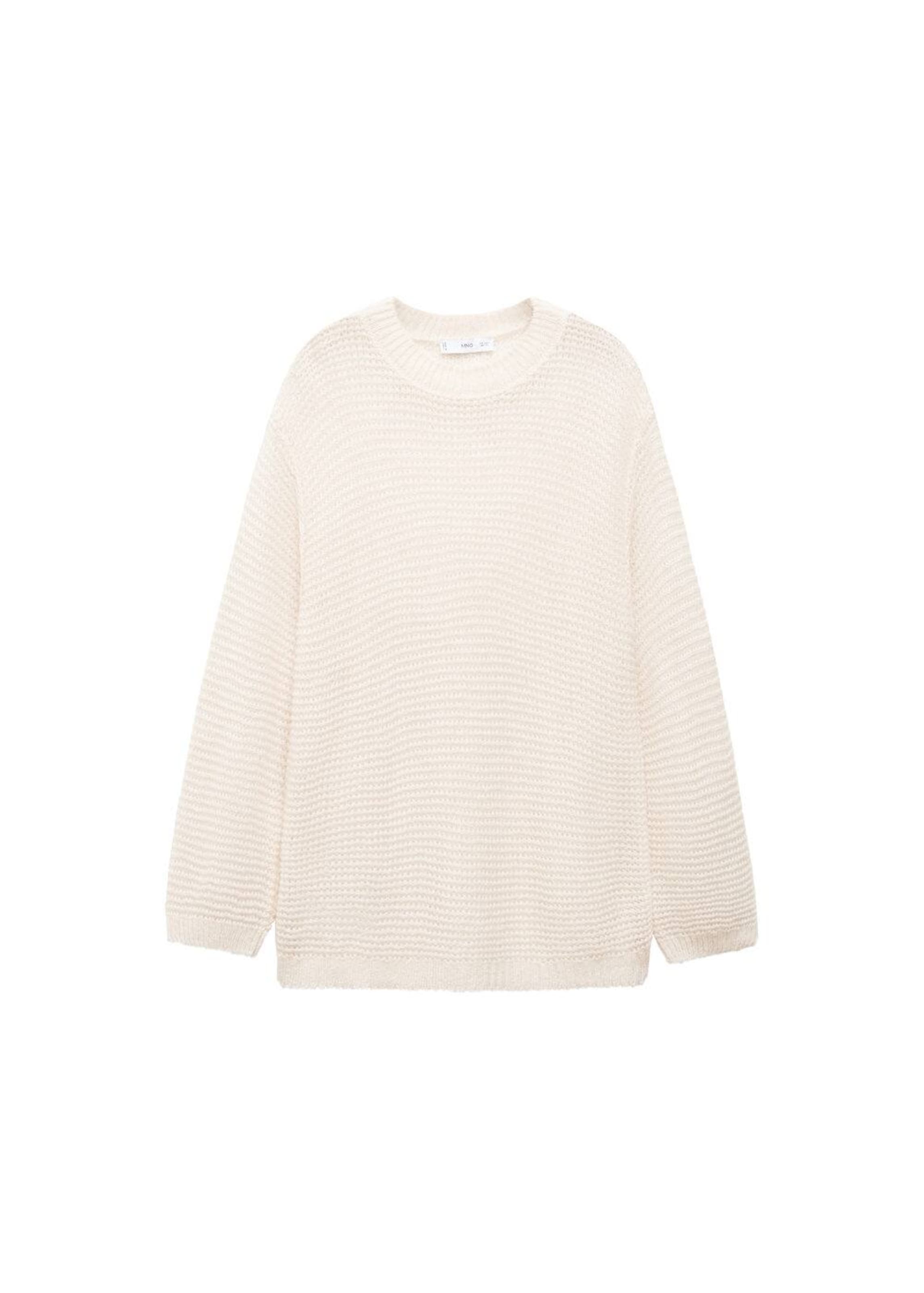 MANGO Pullover 'Grumpi' in Beige: Vorderseite