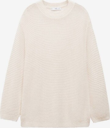 MANGO Pullover 'Grumpi' i beige: forside