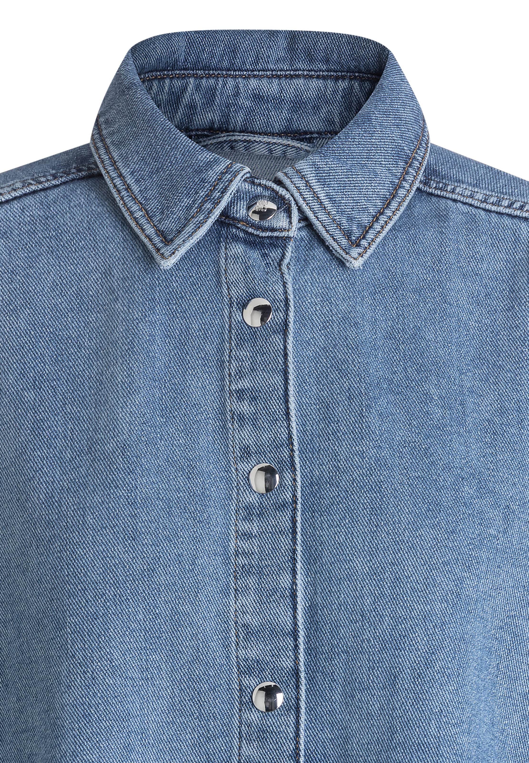 HUGO Bluse ' Gareve ' in Blau