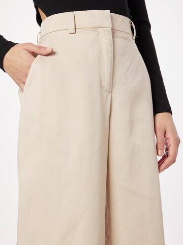 Wide Leg Pantalon VILA en beige