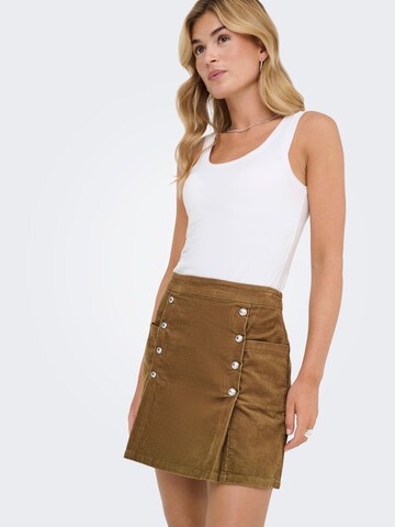 ONLY Skirt 'ONLNessa' in Brown