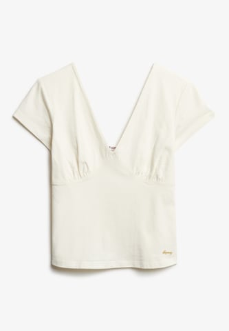 Superdry Shirt in Wit: voorkant