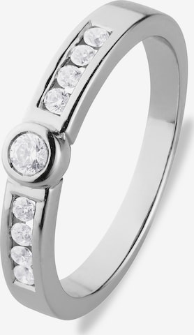 CHRIST Ring in Silber: Vorderseite