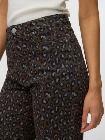 VERO MODA Baggy Jeans 'VMTessa' in Braun