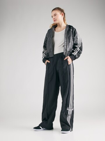 ADIDAS ORIGINALS Loosefit Παντελόνι 'ADIBREAK' σε μαύρο