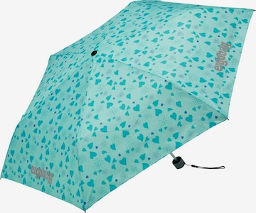 ergobag Regenschirm 'Regenschirm Regenschirm' in Blau: Vorderseite