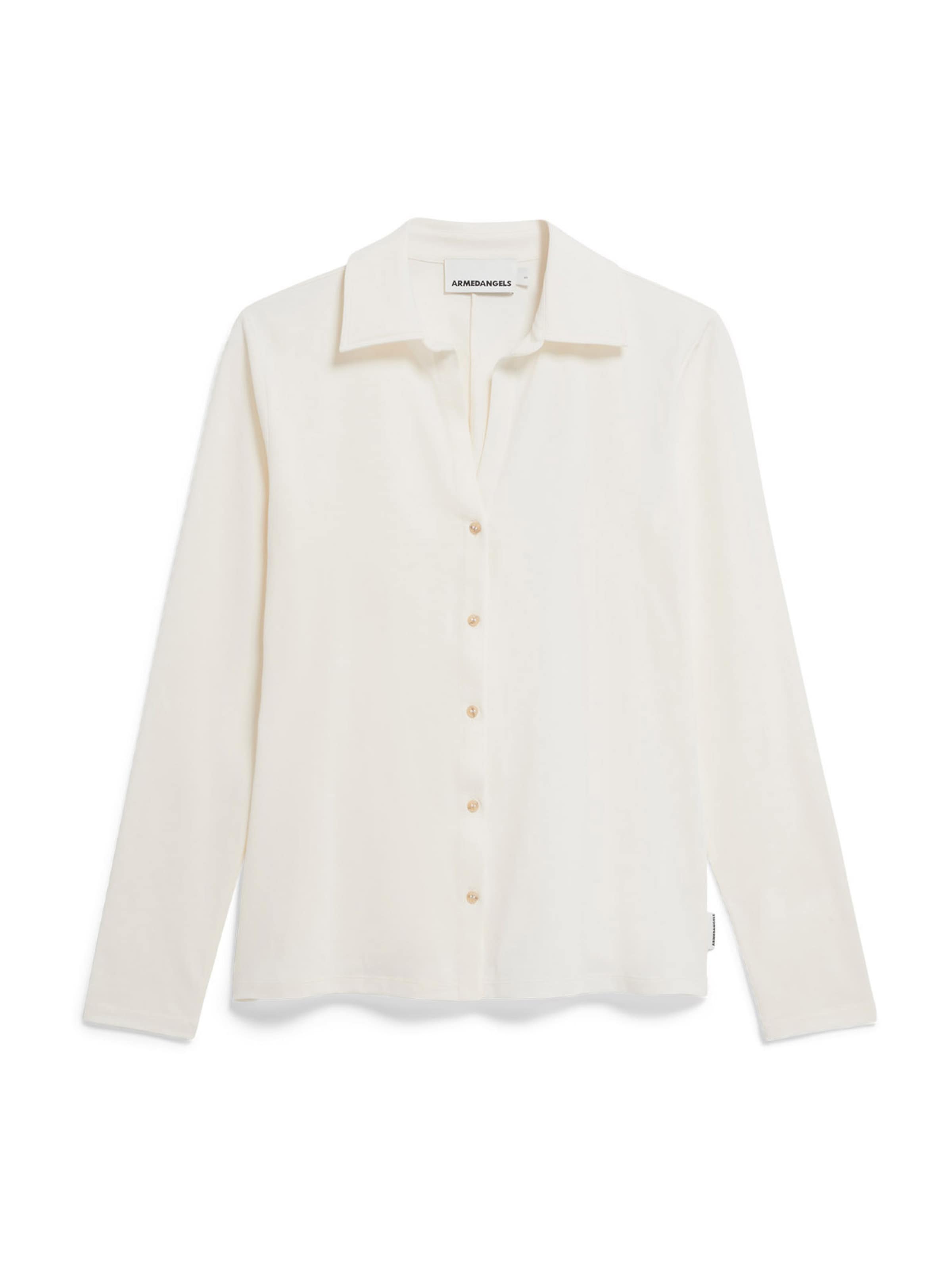 ARMEDANGELS Blouse 'Nalaannia' in Beige: front