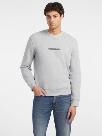 GUESS JEANS Sweatshirt in Grey: front