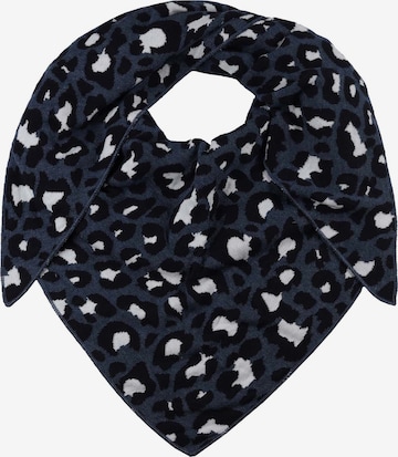 Foulard 'Zebra' Zwillingsherz en bleu : devant