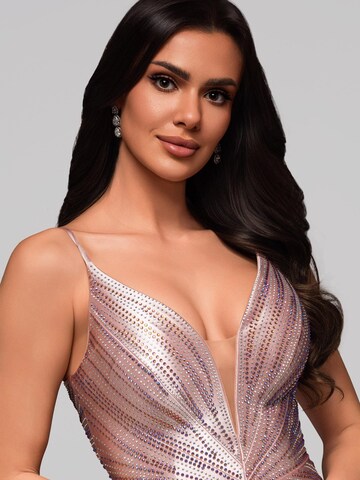 Robe de soirée Ombre en or