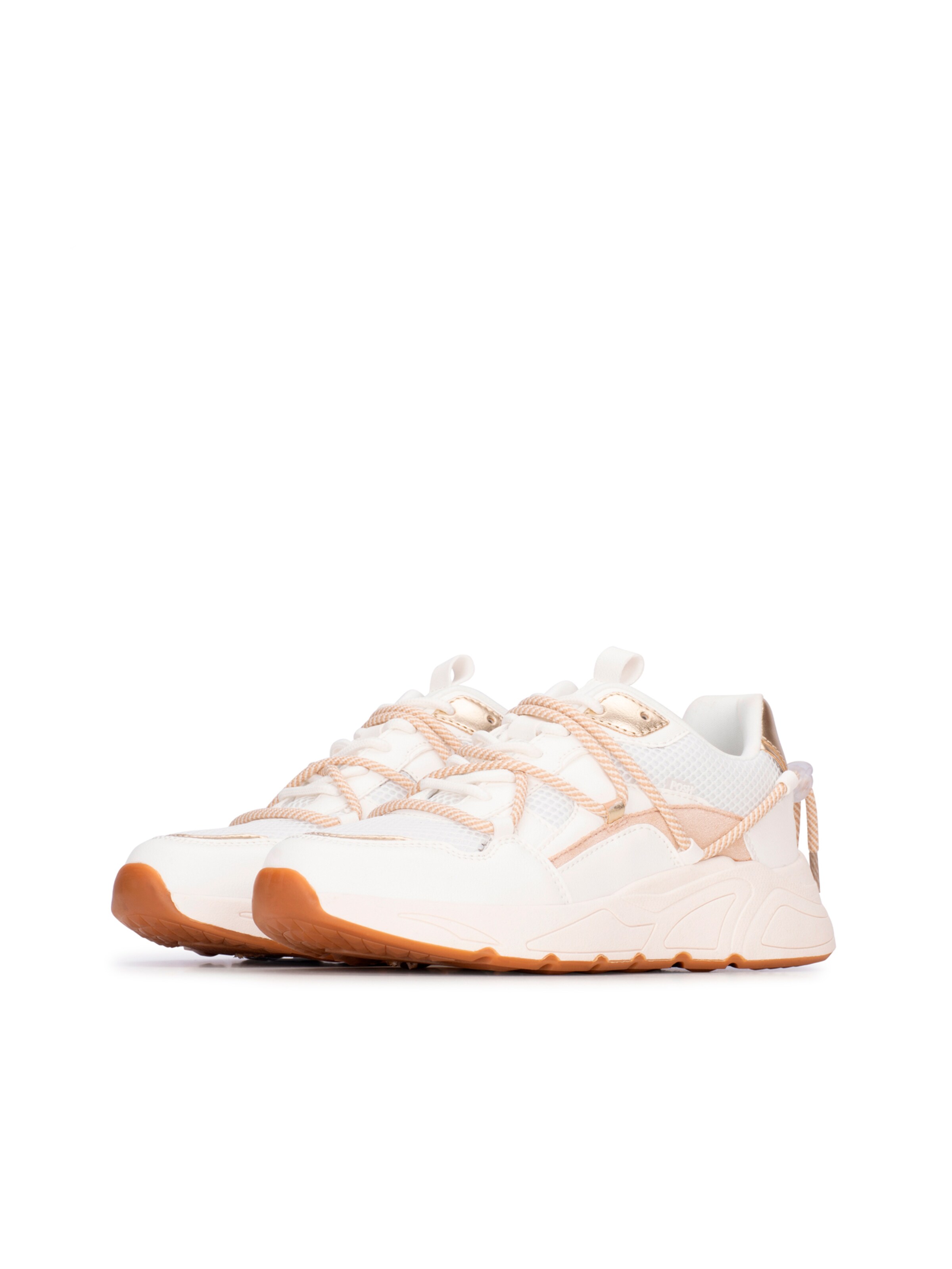 Baskets basses 'CARI' POSH by Poelman en blanc