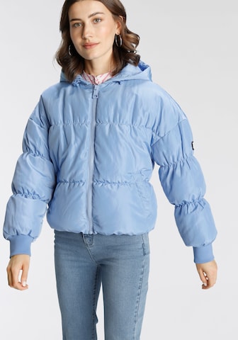 ALPENBLITZ Winter Jacket in Blue: front