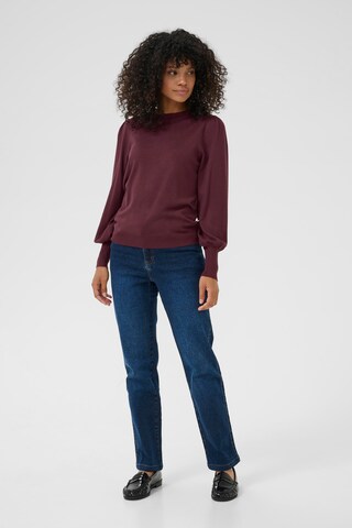 Kaffe Sweater 'Lizza' in Red