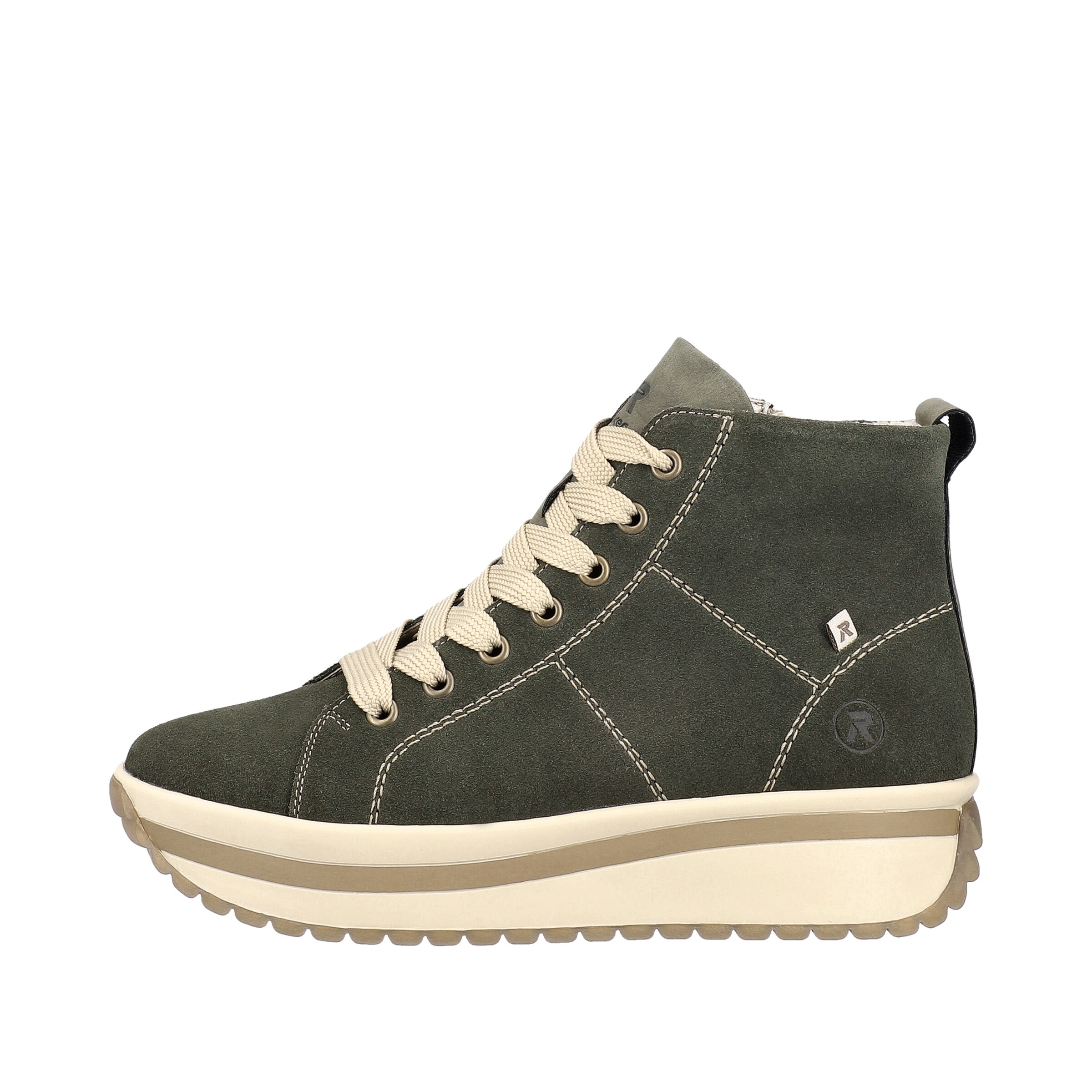 Rieker Sport Lace-Up Ankle Boots ' W0960 ' in Green