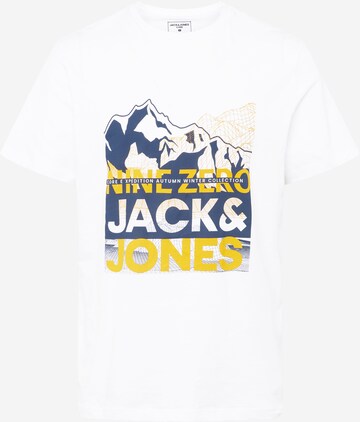 JACK & JONES Tričko 'BOOSTER' – bílá: přední strana