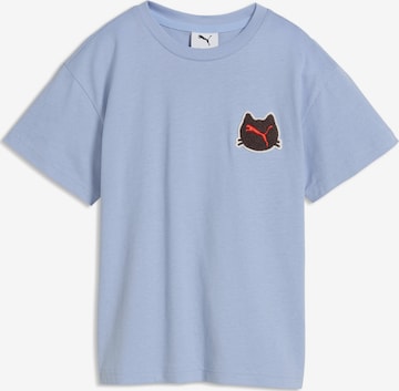 T-Shirt fonctionnel PUMA en bleu : devant