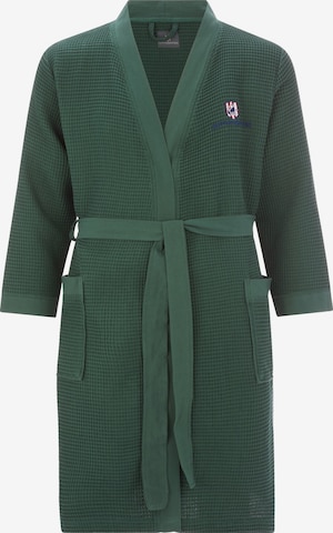 Jan Vanderstorm Badjas lang ' Aretti ' in Groen: voorkant