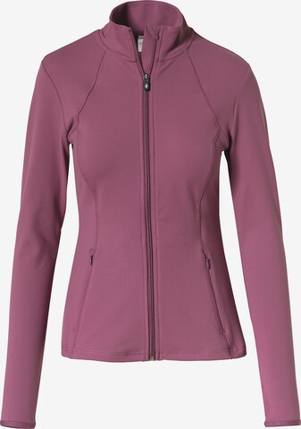 SKECHERS Sportief sweatvest in Roze: voorkant