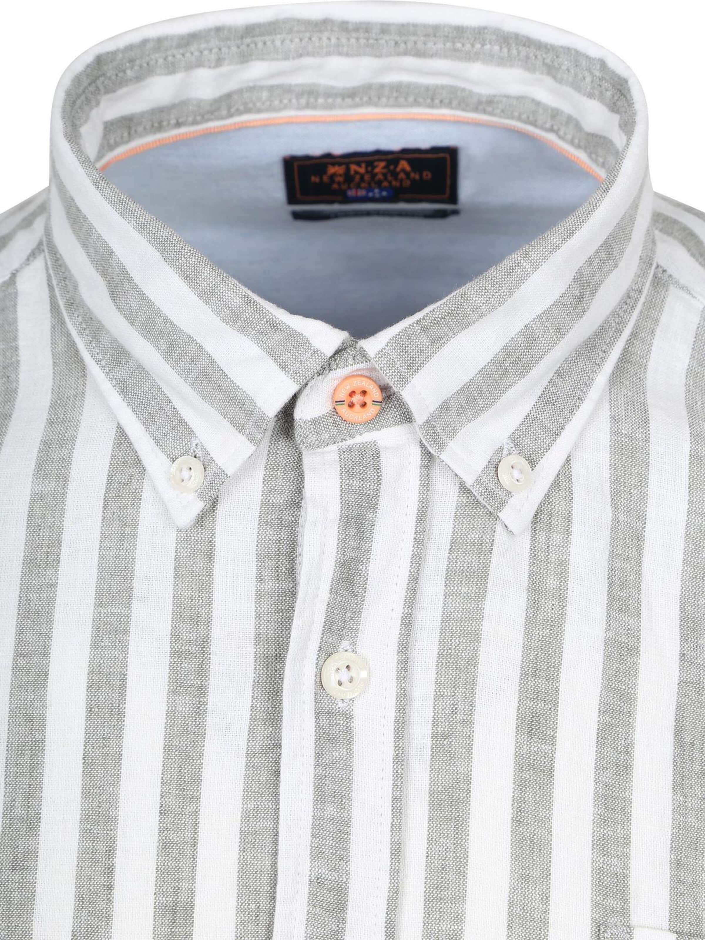 NZA New Zealand Auckland Comfort fit Overhemd 'Clayton' in Groen