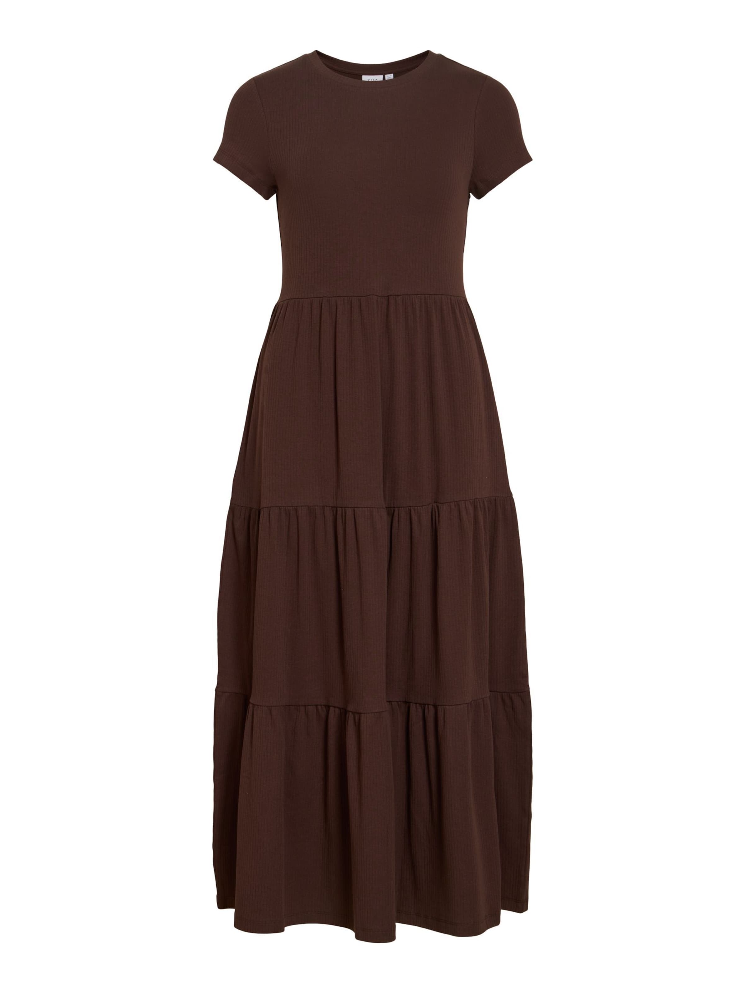 VILA Dress 'VIHollie' in Brown: front