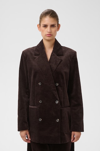SOAKED IN LUXURY Blazer in Braun: Vorderseite