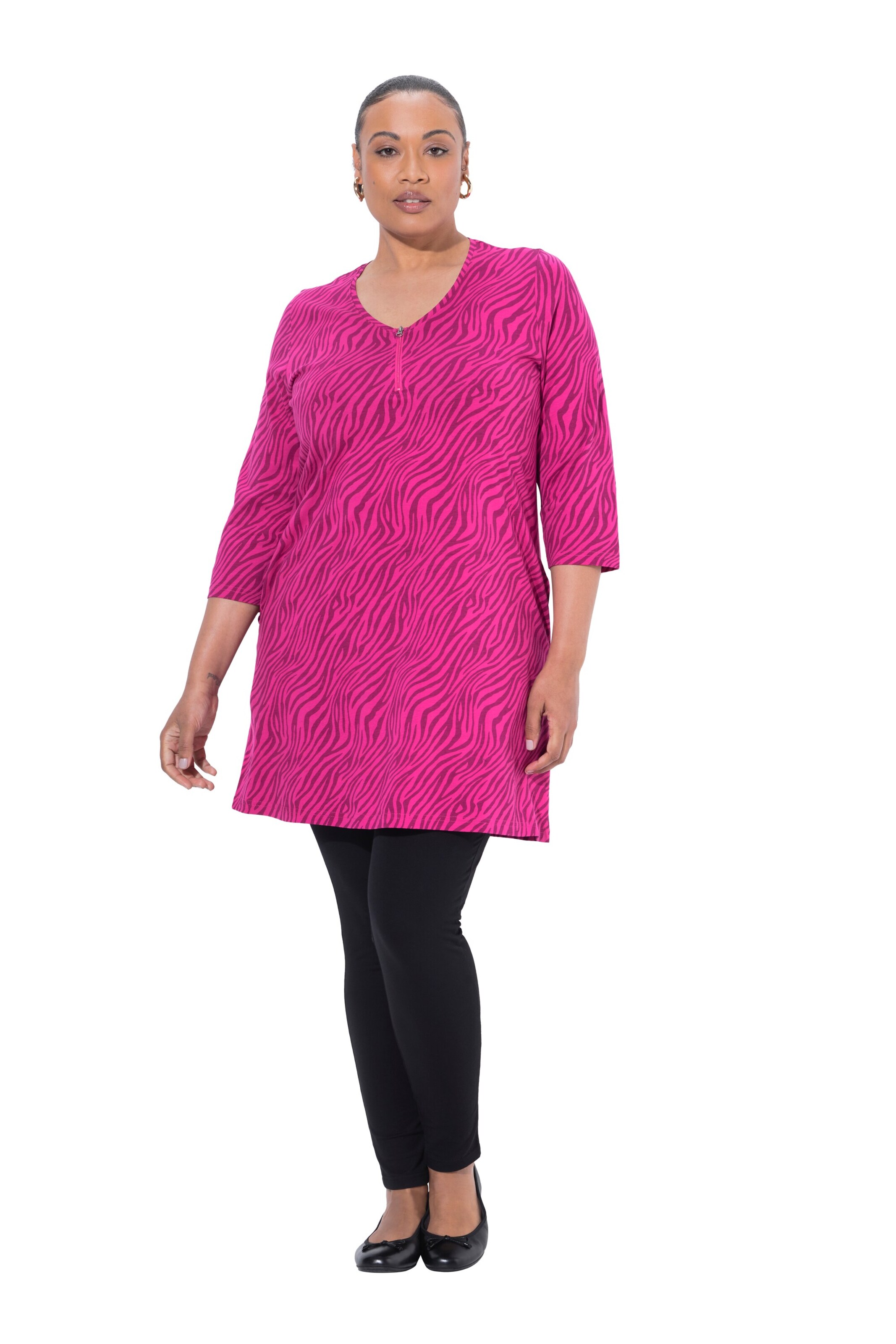 Ulla Popken Shirt in Pink: front