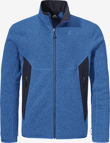 Veste en polaire fonctionnelle 'Circ Yew' Schöffel en bleu : devant