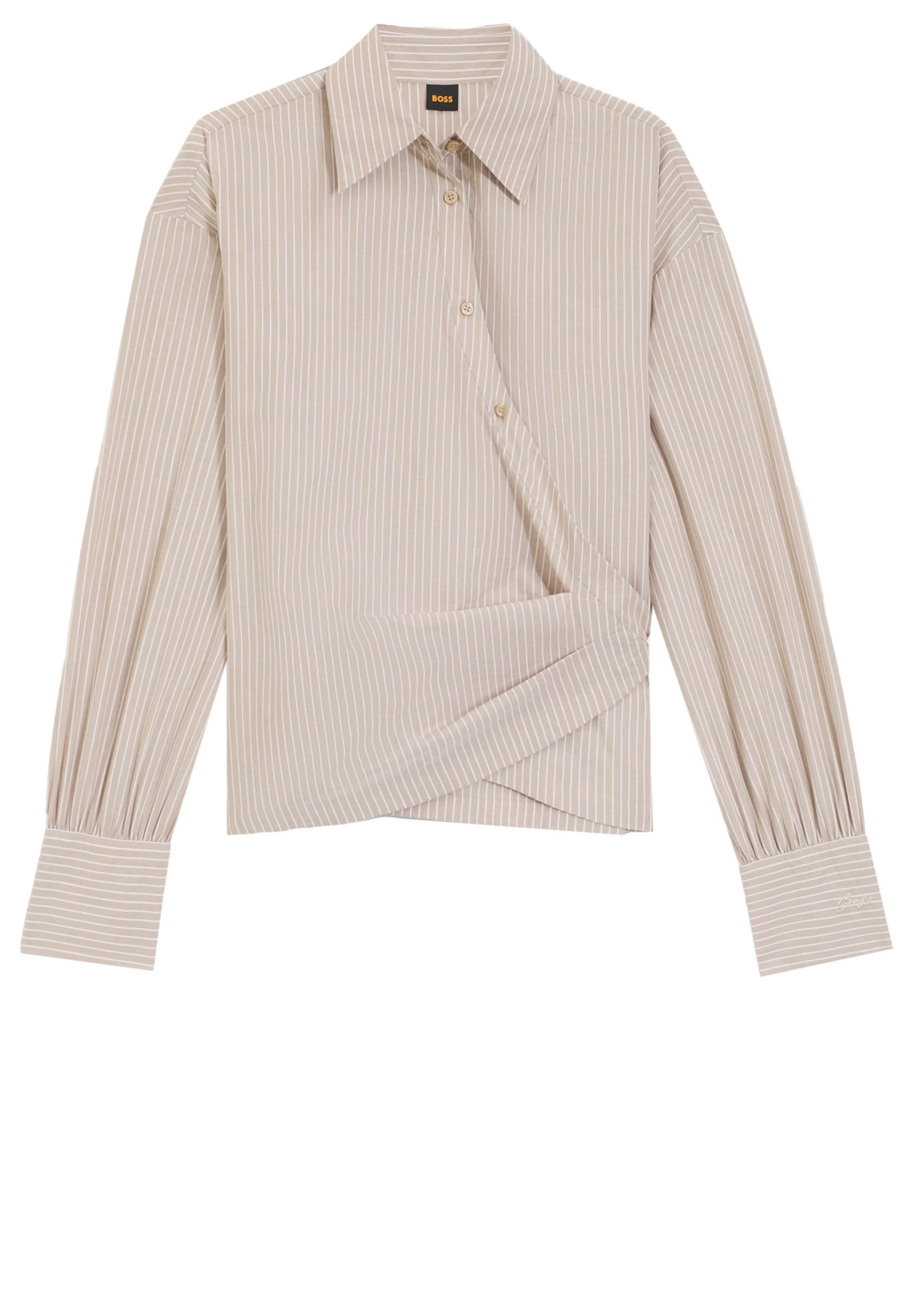 BOSS Blouse 'C_Brapen' in Light brown / Off white, Item view