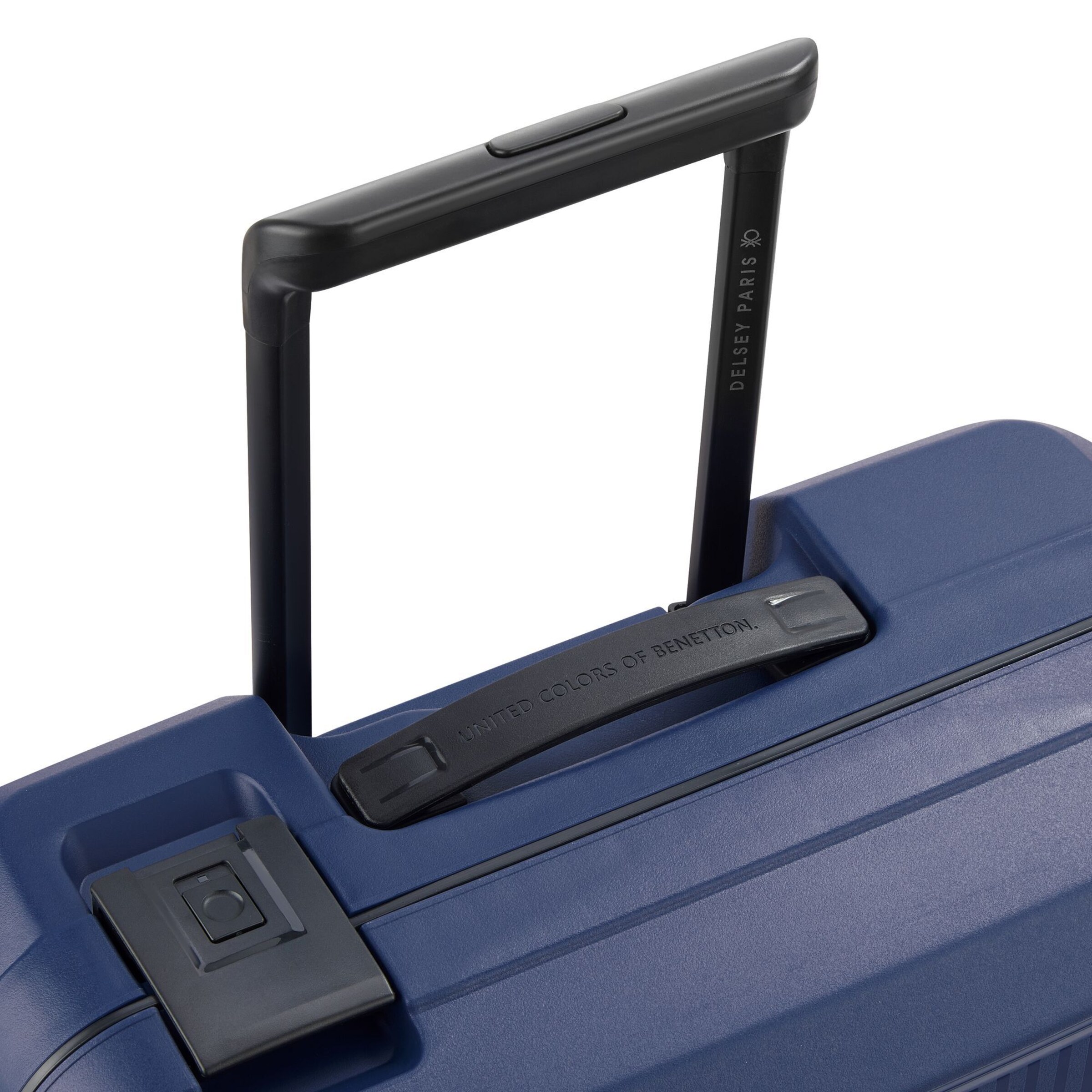 Delsey Paris Trolley 'Delsey Paris x United Colors of Benetton' in Blauw