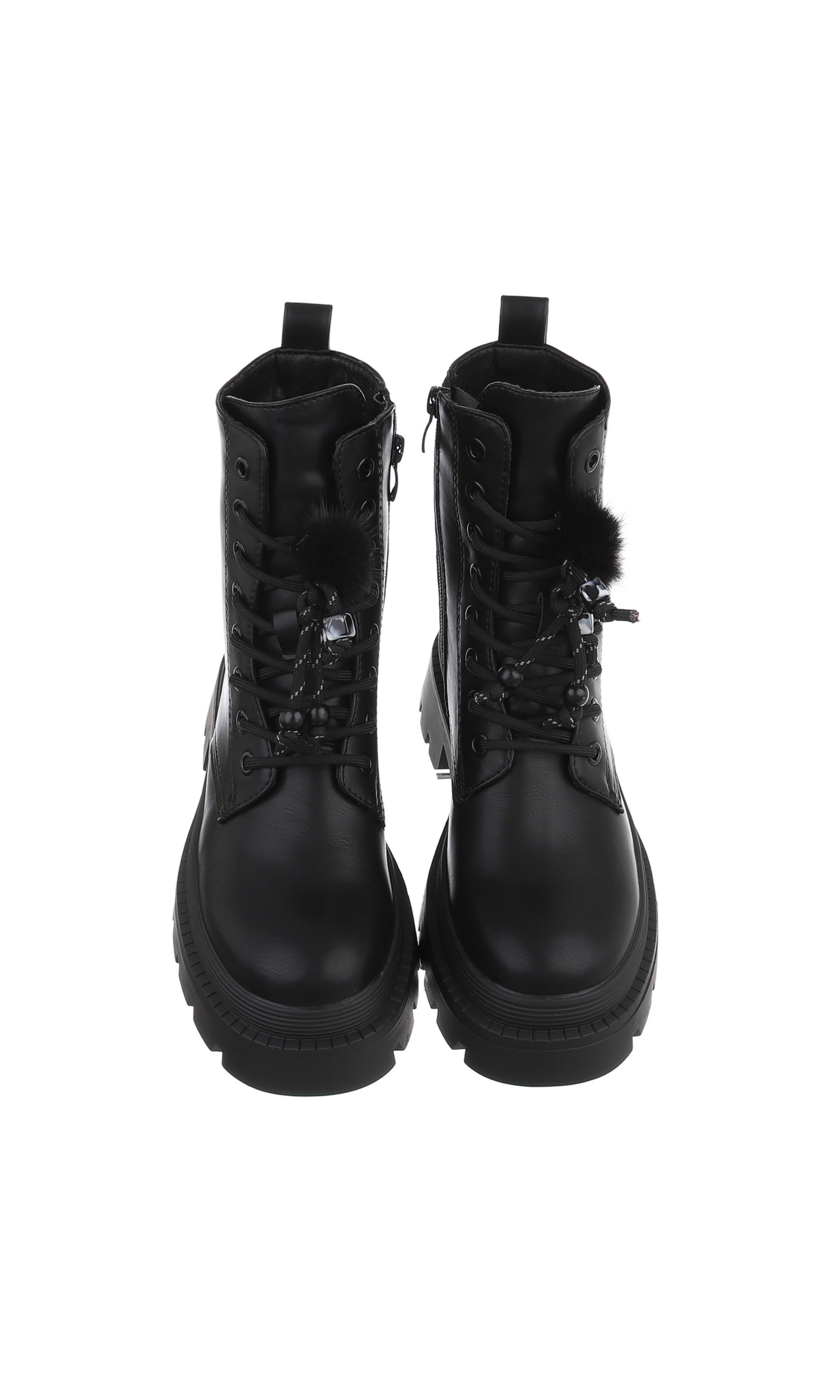 Ital-Design Stiefelette in Schwarz
