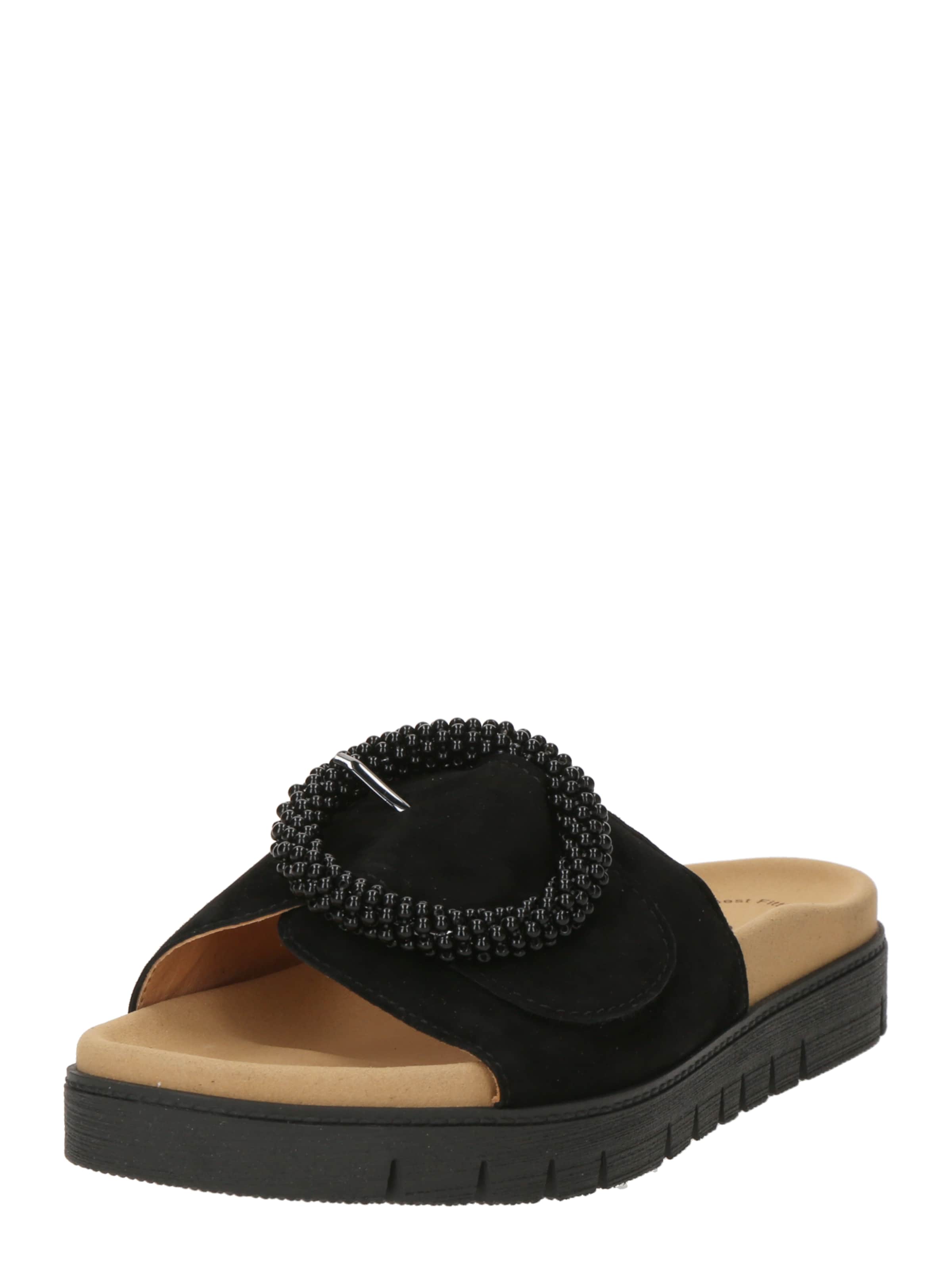 GABOR Mule in Black: front