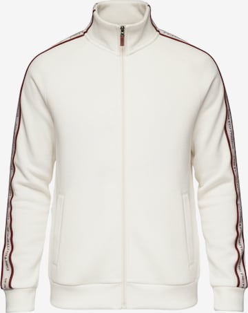 Ombre Sweatshirt in White: front