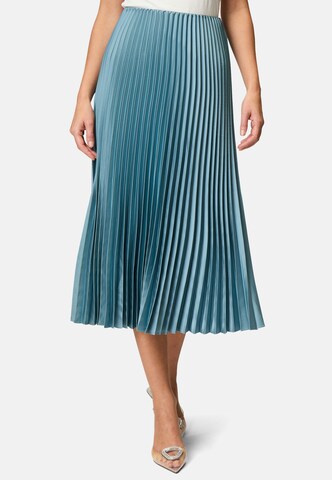 Gonna di zero in blu: frontale