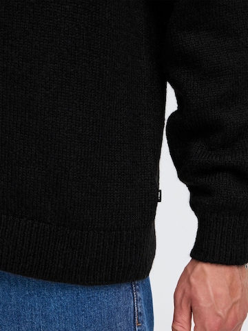 !Solid Knit Cardigan 'Hamed' in Black