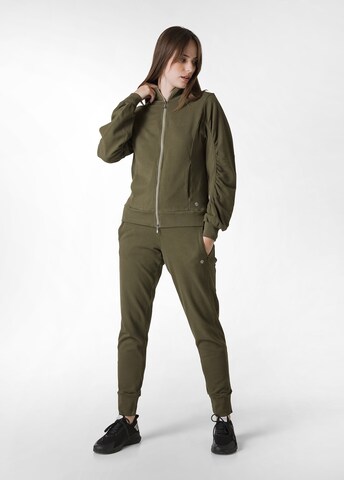 DEHA Sportief sweatvest in Groen