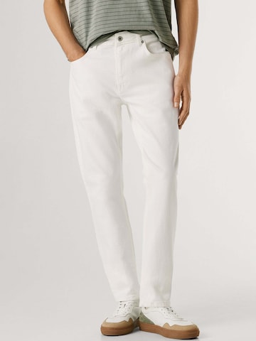 Effilé Jean 'STANLEY ' Pepe Jeans en blanc : devant