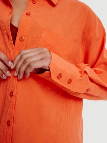 EDITED Shirt 'Nika' in Orange