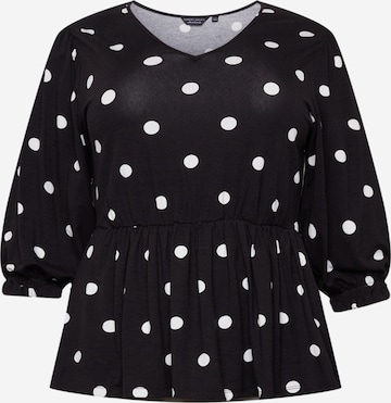 Dorothy Perkins Curve - Blusa em preto: frente